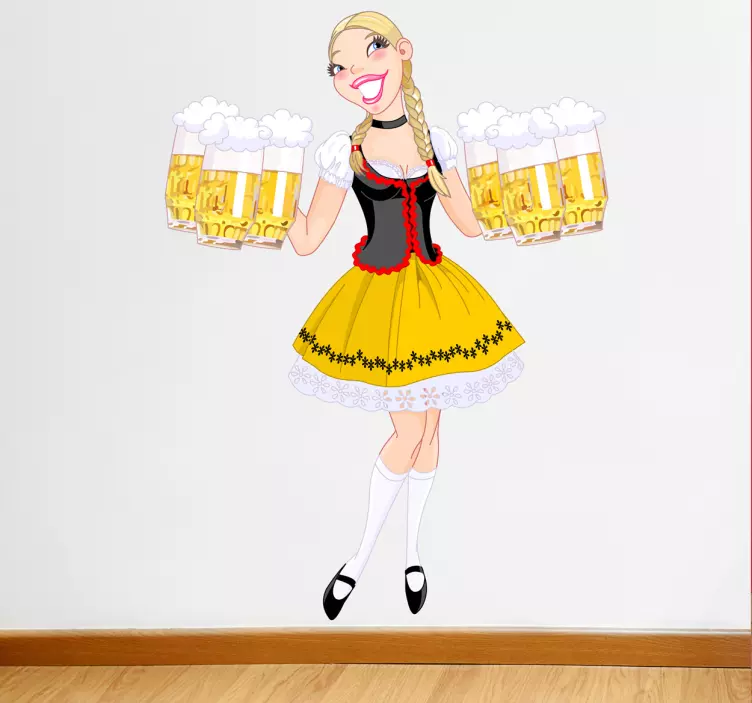 Naljepnica za pivo oktoberfest - TenStickers