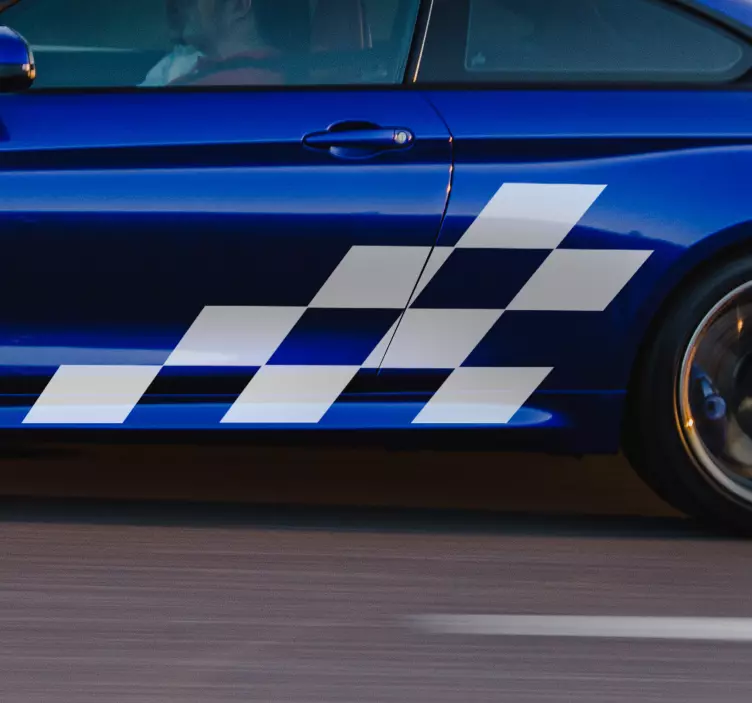 Naljepnica automobila za trkaće slike - TenStickers