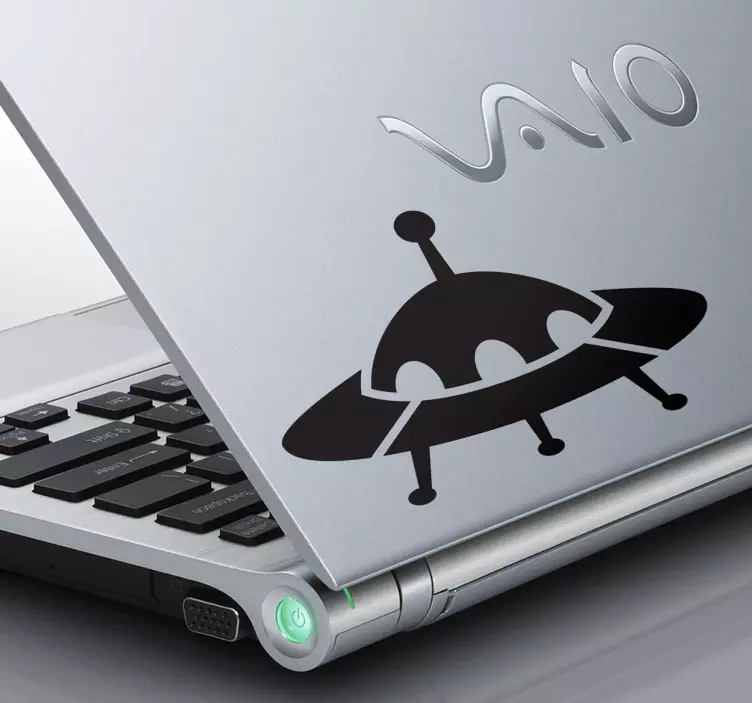 Naljepnica za ufo craft laptop - TenStickers