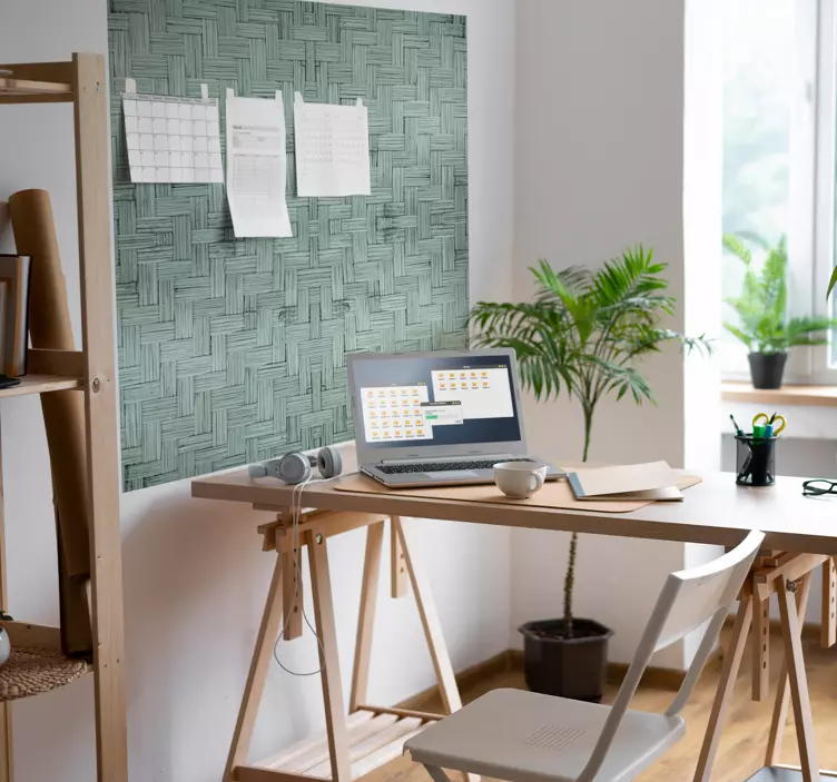 Naljepnica za ured tkana teksturirana površina - TenStickers