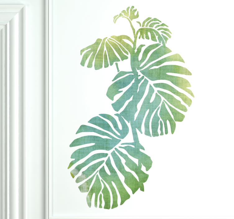 Naljepnica za zid monstera deliciosa - TenStickers