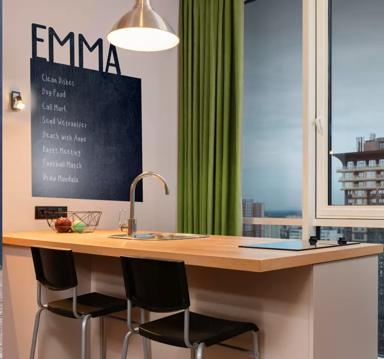 Naljepnice za ploču po mjeri - TenStickers