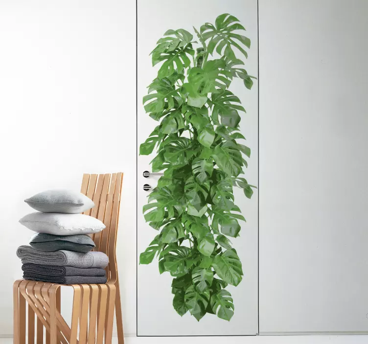 Naljepnica zakrivljene grane - TenStickers