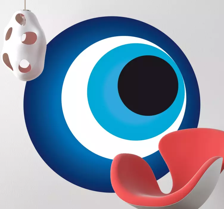 Naljepnica zidna nazar amulet - TenStickers