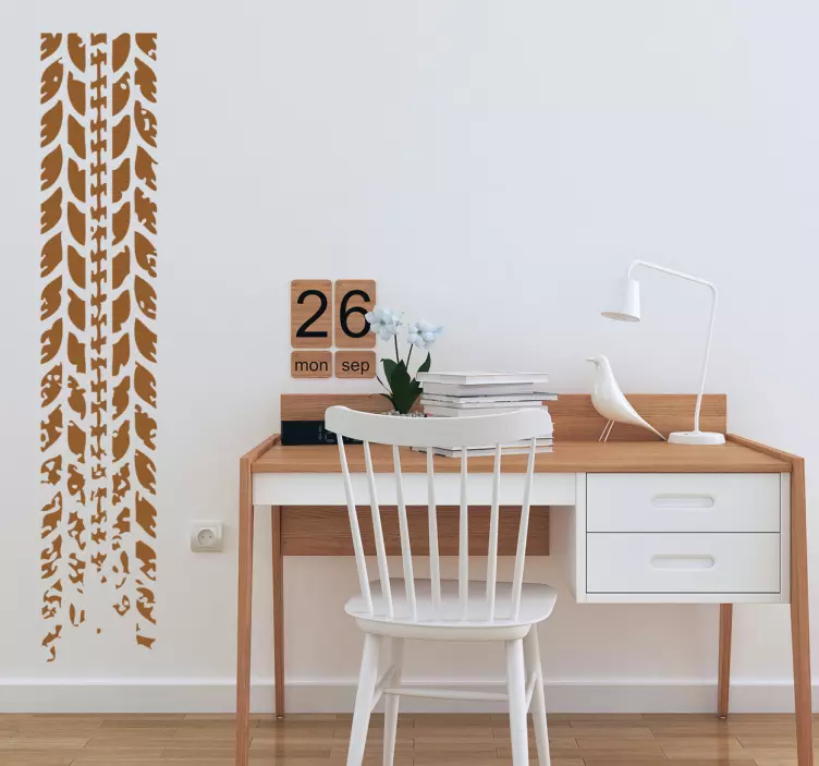 Naljepnica zidne ukrasne trake za gume - TenStickers