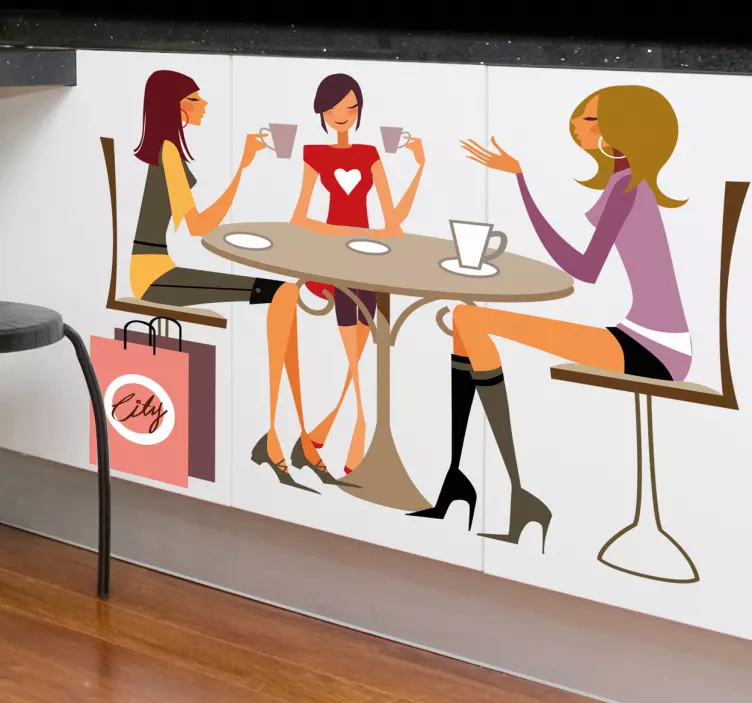 Naljepnica zidova za djevojčice - TenStickers