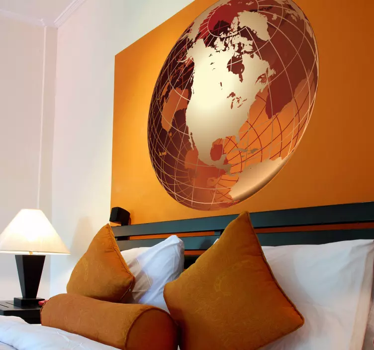 Naljepnica zlatna amerika - TenStickers