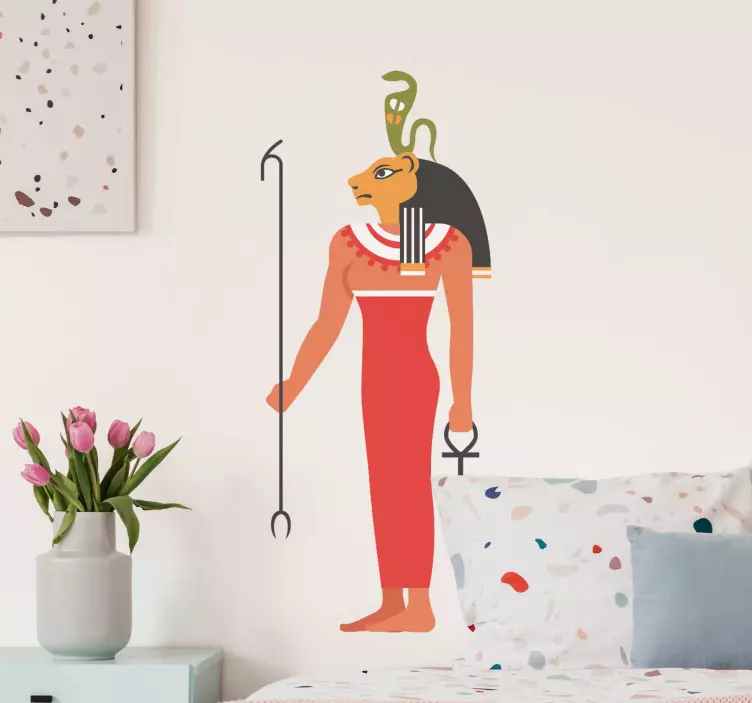 Egipatski bog sekhmet politika naljepnice - TenStickers