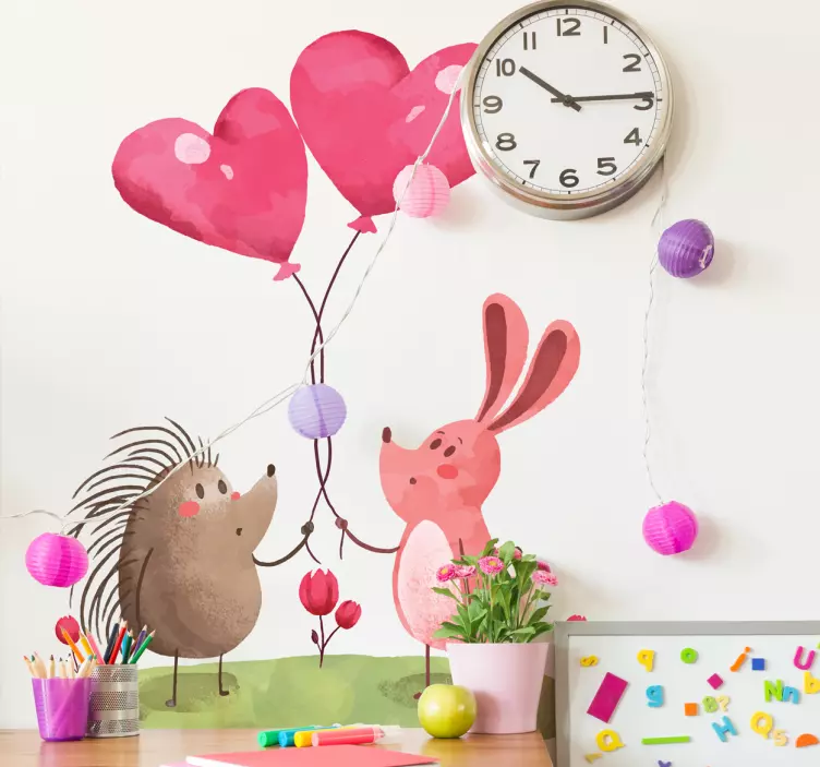 Naljepnice životinje preslatki životinjski pratitelji - TenStickers