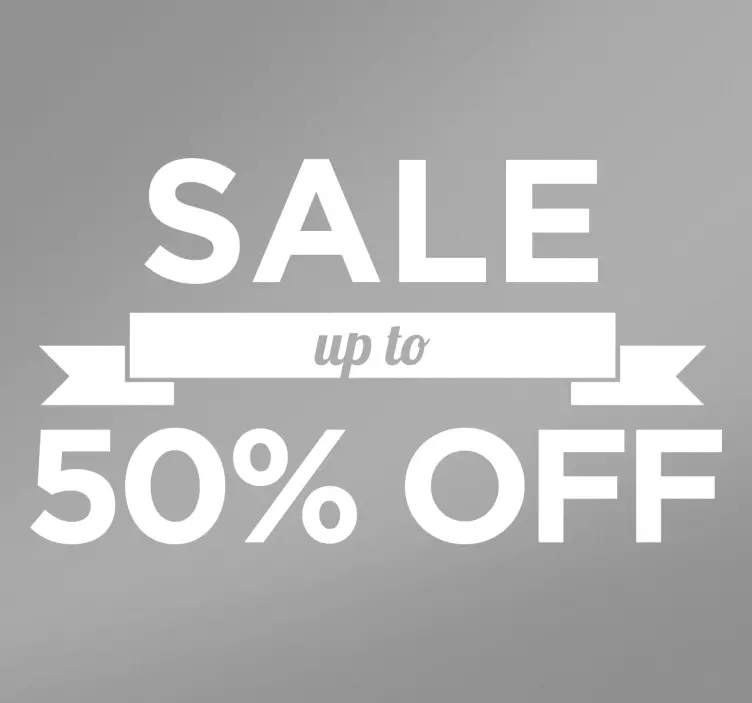 Naljepnice s rasprodaje naljepnica s personaliziranom oznakom u v - TenStickers