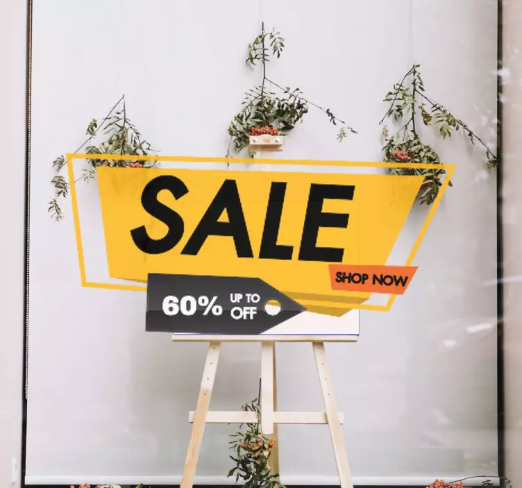 Naljepnice s rasprodaje objava promotivne ponude - TenStickers