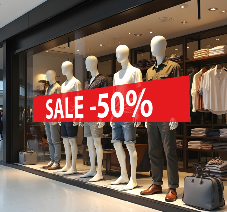 Naljepnice s rasprodaje personalizirani popust - TenStickers