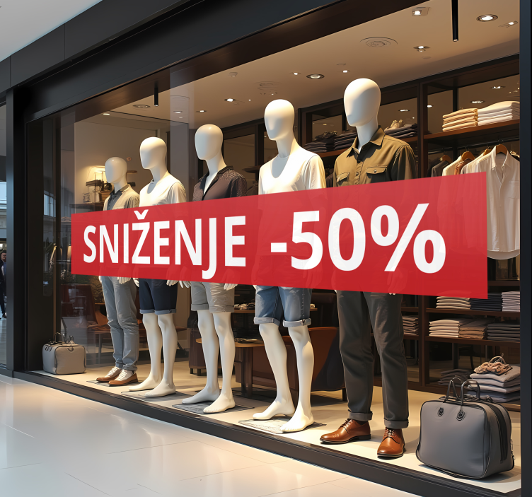 Naljepnice s rasprodaje popust po narudžbi - TenStickers