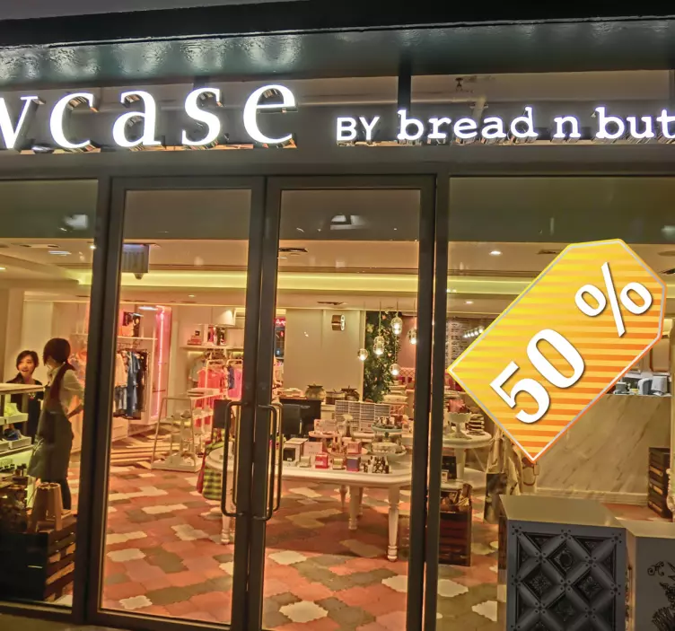 Naljepnice s rasprodaje prilagođena oznaka prodaje - TenStickers