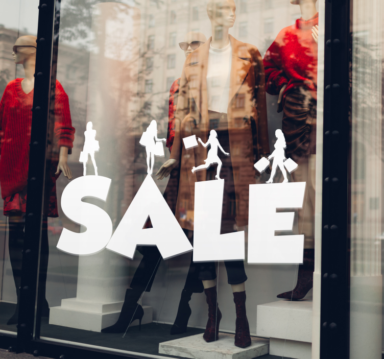 Naljepnice s rasprodaje znak za prodaju tvrtke - TenStickers