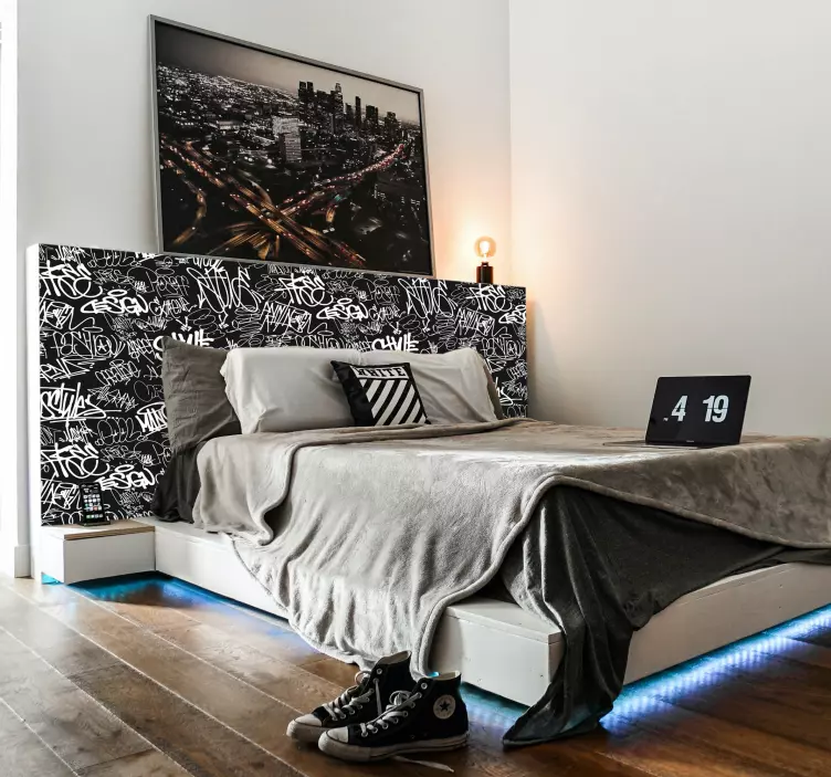 Naljepnica za namještaj s uzorkom uličnog grafita - TenStickers