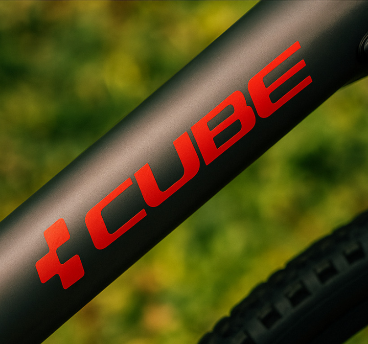 Naljepnice za bicikl personalizirani logotip bicikla - TenStickers