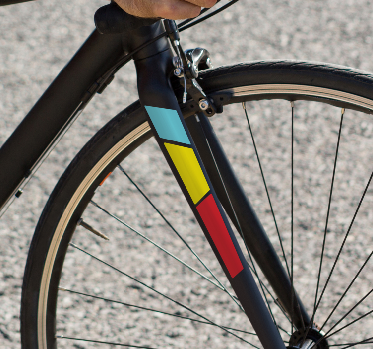 Naljepnice za bicikl prednja vilica cestovnog bicikla - TenStickers