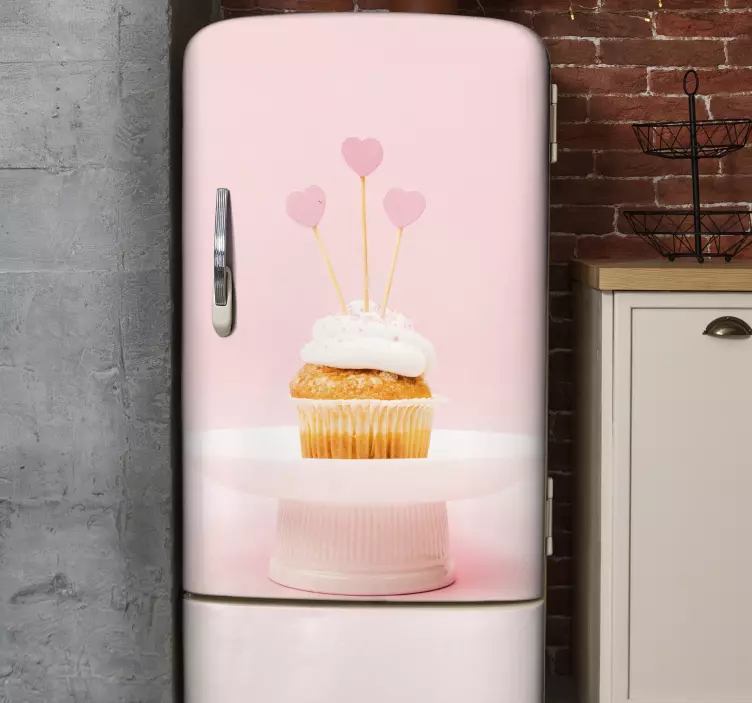 Naljepnice za hladnjak cupcake užitak - TenStickers