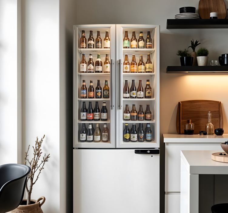 Naljepnice za hladnjak marke piva - TenStickers