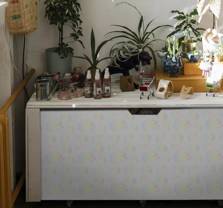 Naljepnice za namještaj slatki uzorak ježa - TenStickers