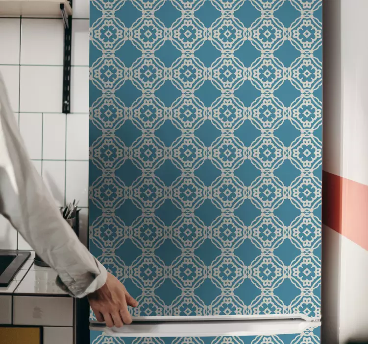 Naljepnice za hladnjak sofisticirani geometrijski motiv - TenStickers