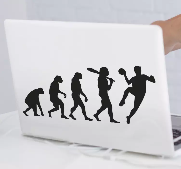 Naljepnice za laptop evolucija atletike - TenStickers