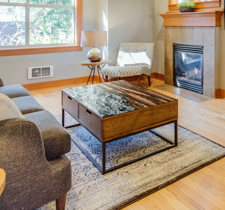 Naljepnice za namještaj ogrjev i kamen - TenStickers