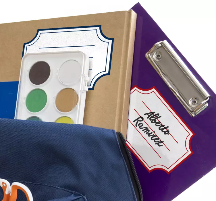 Etikete za školske potrepštine obrazovne naljepnice - TenStickers