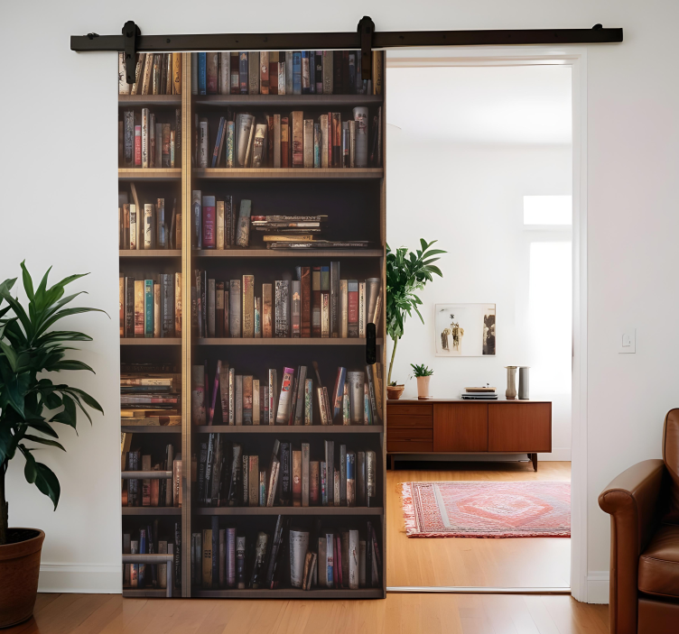 Naljepnice za vrata police knjižničkih polica - TenStickers