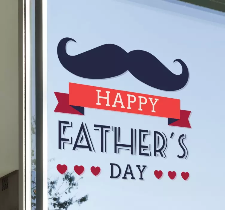Naljepnice za zid happy father's day - TenStickers