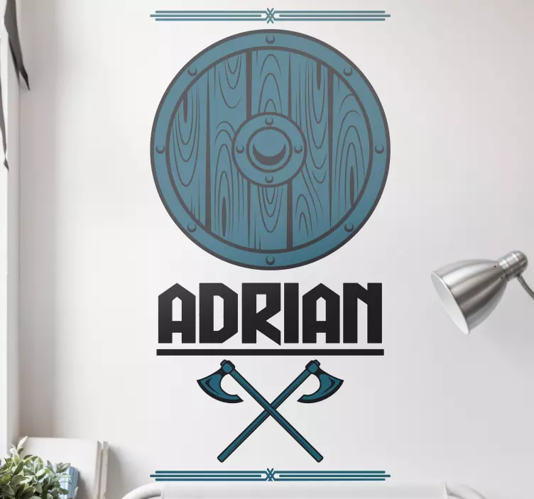 Naljepnice životinje s personaliziranim grbom - TenStickers