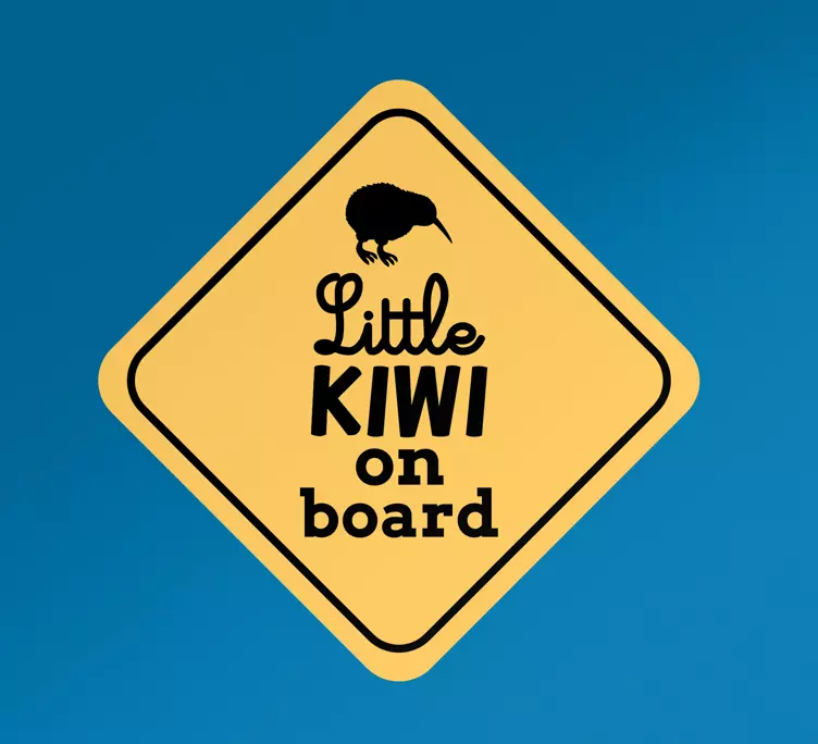 Naljepnice životinje za little kiwi ploču - TenStickers