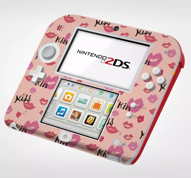 Naljepnice životinje za nintendo 2ds s temom poljupca - TenStickers