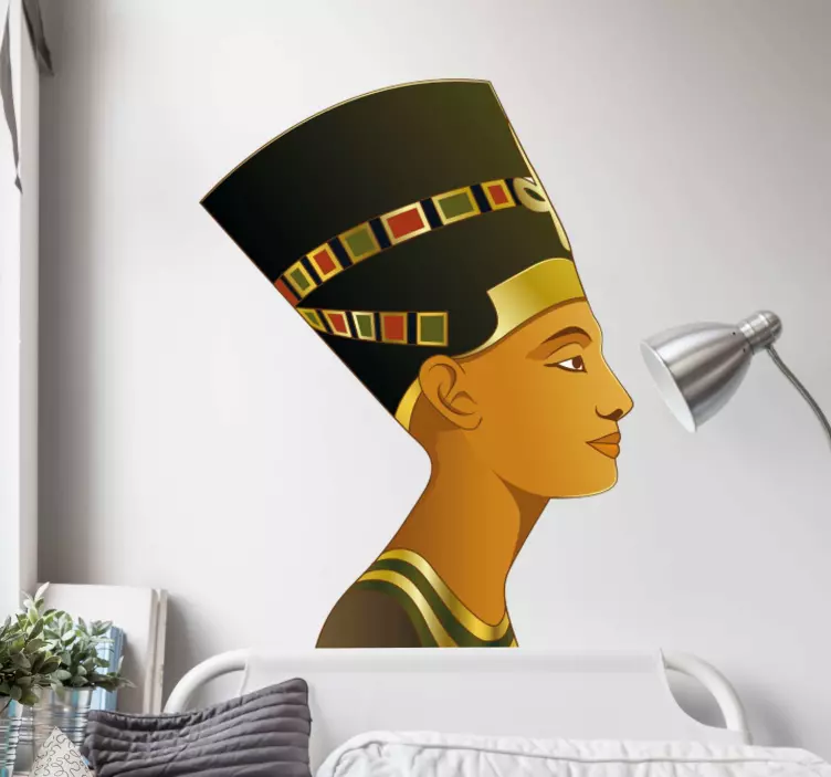 Naljepnica nefertiti iphone za vinil - TenStickers
