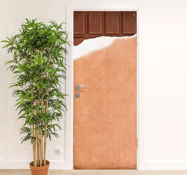 Naljepnica na otvorenim čokoladnim šipkama - TenStickers