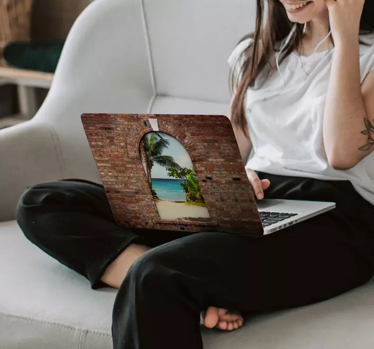 Personalizirane 3d arch laptop skinove - TenStickers