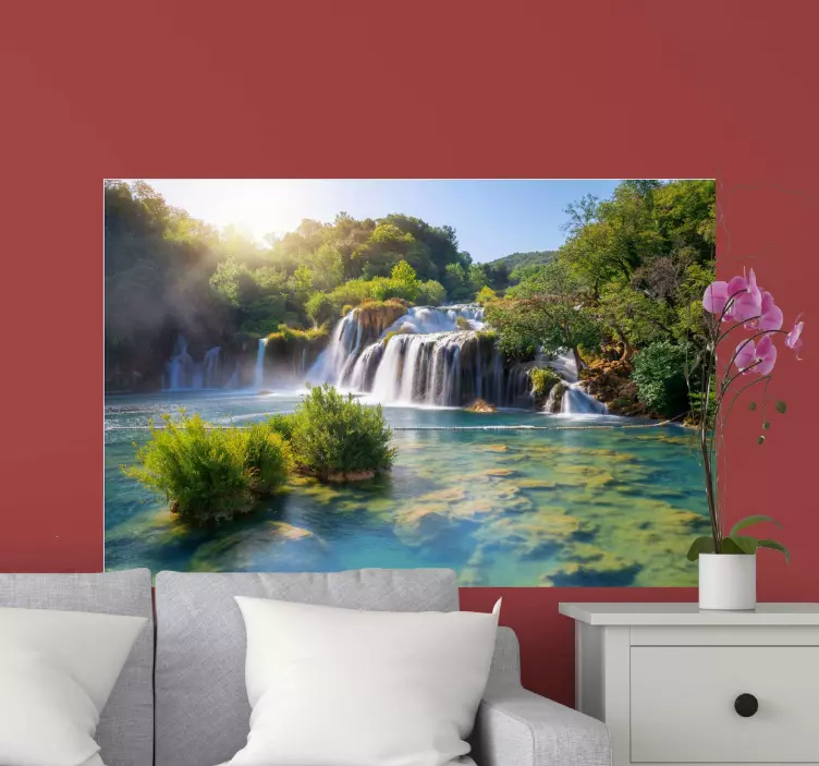 Naljepnica plitvička jezera - TenStickers