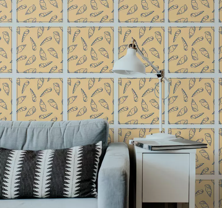 Vinilna naljepnica školjke pločice - TenStickers