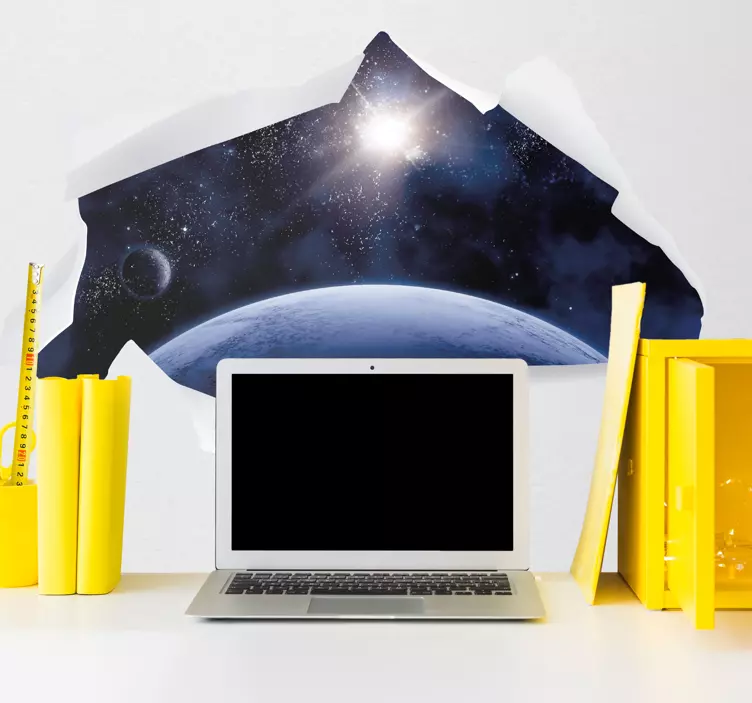 3d naljepnica u svemiru - TenStickers