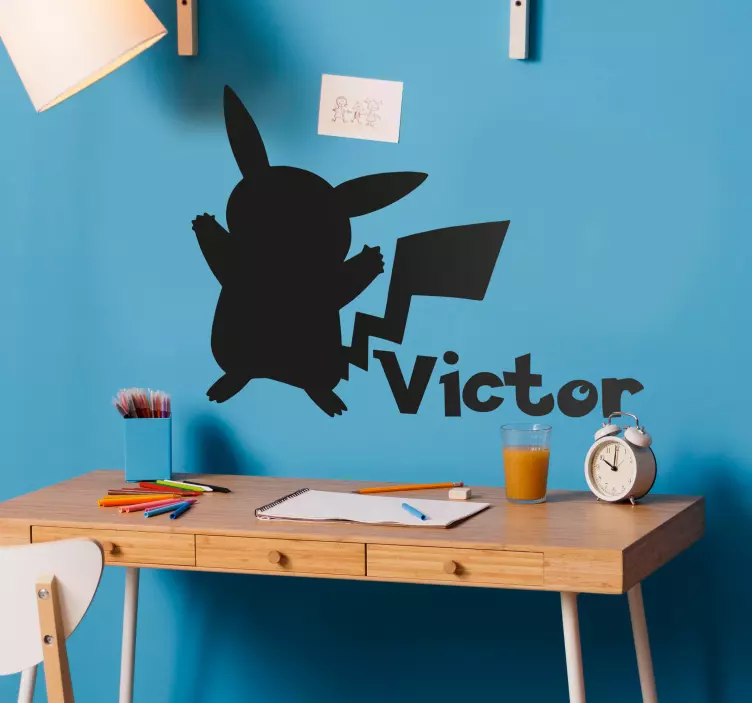Pokémon s personaliziranom naljepnicom s imenom - TenStickers