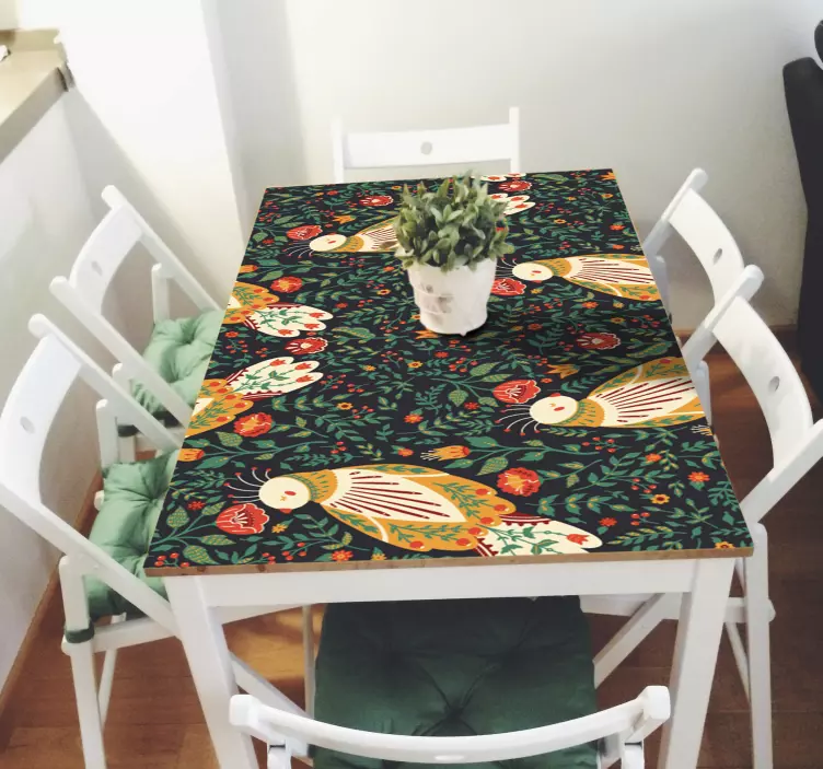 Naljepnica s poljskim namještajem za folklore - TenStickers