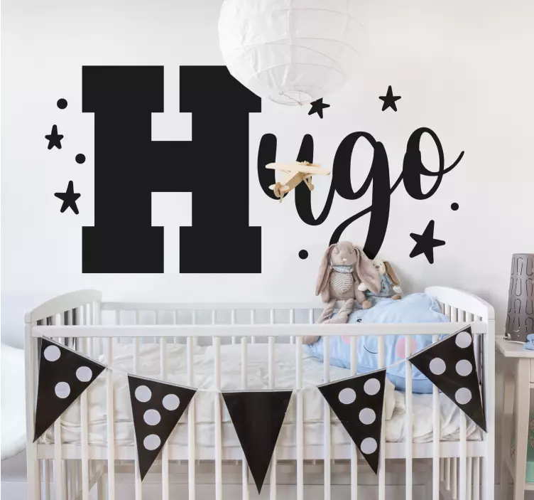 Personalizirana naljepnica s imenom djeteta - TenStickers