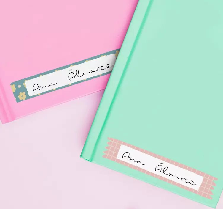 Prilično naljepnice za bilježnice obrazovne naljepnice - TenStickers