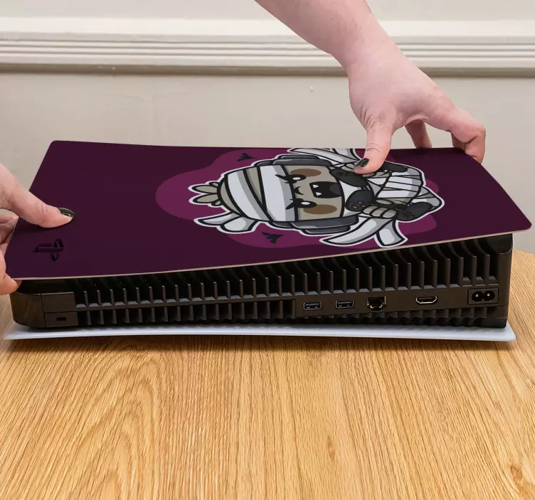 Ps5 naljepnica s dizajnom superheroja za kontroler - TenStickers