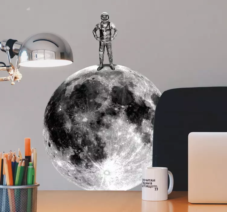 Naljepnica svemirske znanosti astronauta - TenStickers