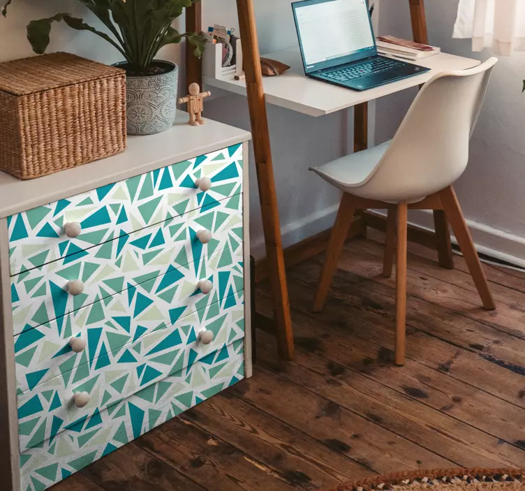 Retro prijenos mozaik pločica - TenStickers