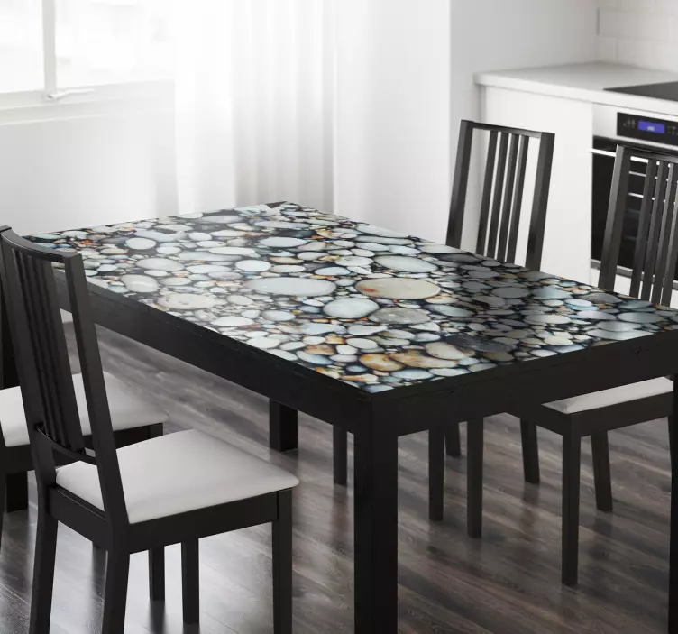 Naljepnica namještaja od riječnog kamenja - TenStickers