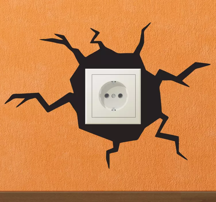 Rupa za zidni prekidač - TenStickers