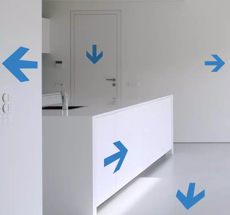 Set strelica ukrasnih naljepnica - TenStickers